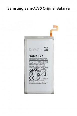 Samsung A730 Telefonlarla Uyumlu Batarya 3500 mAh