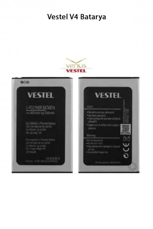 Vestel V4 Telefonlarla Uyumlu Batarya 5000 mAh