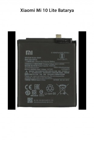 Xiaomi Mi 10 Lite Telefonlarla Uyumlu Batarya 4160 mAh