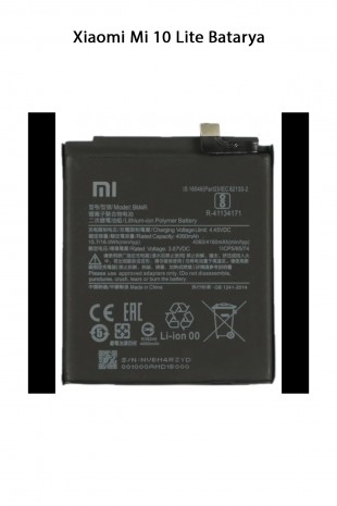 Xiaomi Mi 10 Lite Telefonlarla Uyumlu Batarya 4160 mAh