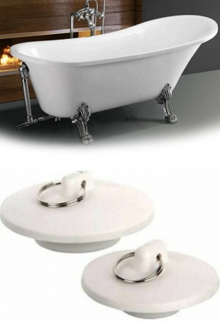 Banyo Küvet Lavabo Tıpası Lavabo Gider Tıkacı 2li