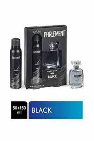 Parlement 50 Ml Black Erkek Parfüm + 150 Ml Deodorant Seti