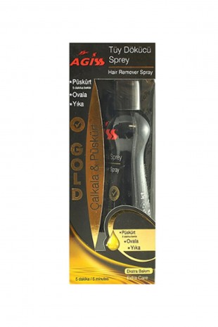 AGISS Tüy Dökücü Sprey Gold 175ml