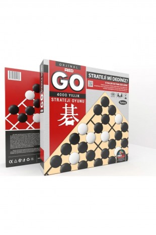 Redka Go Akıl Oyunu Ahşap Red Go 4000 Yıllık Strateji Oyunu