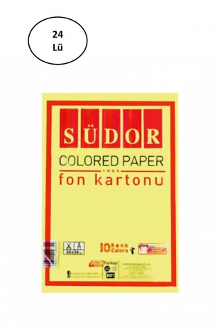 Südor Fon Kartonu 24X34 10 lu 100 gram