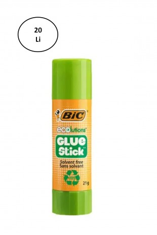 Bic 8923452 Eco Glue Stick Yapıştırıcı 21 gr 20'li
