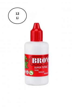 Brons BR-408 100 gr Su Bazlı Beyaz Tutkal 12'li