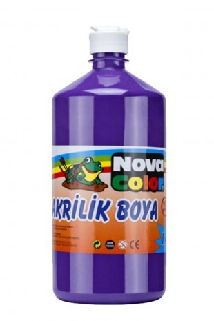 Nova Color Akrilik Boya 1 Kg Mor NC-229