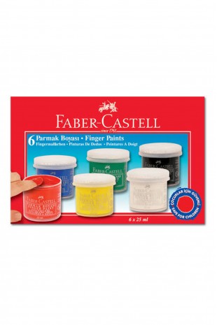 Faber Castell Parmak Boyası 6 Renk