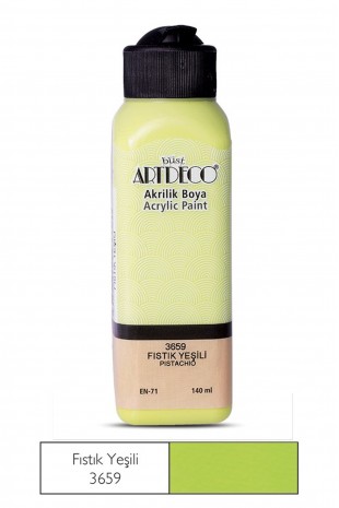 Artdeco Akrilik Boya 140 Ml Sütlü Fıstık Yeşili 3659