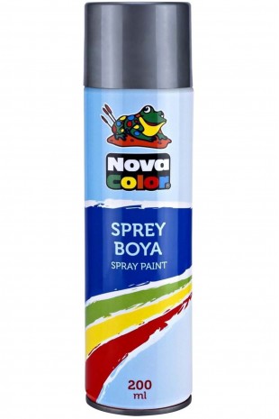 Nova Color Sprey Boya 200 Ml Gri
