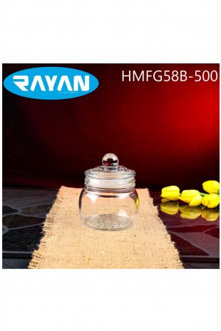 Rayan Cam Kavanoz HMFG58B-500