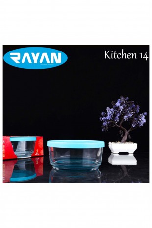 Rayan Kitchen Plastik Kapaklı 14 Cm Saklama Kabı Cam