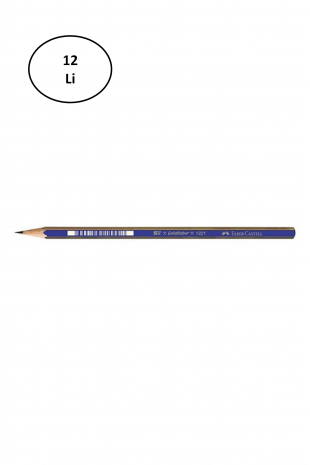 Faber Castell Goldfaber 1221 Dereceli Kurşun Kalem 4H 12'li