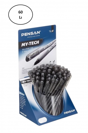 Pensan My Tech 1 Mm Tükenmez Kalem 60 lı 2250