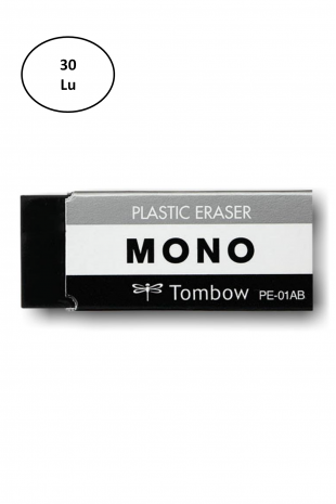 Tombow Mono Silgi, 23X11X55Mm, Siyah 30'lu