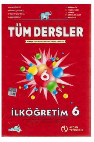 Aydan Tüm Dersler Konu Anlatımlı İlköğretim 6