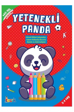 Yaz-Sil Kitapları Yetenekli Panda