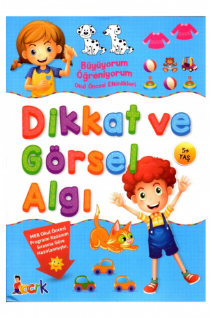 Bıcırık Dikkat ve Görsel Algı Büyüyorum Öğreniyorum