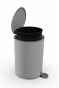 Lenox 5 Lt Pedallı Çöp Kovası Gri Royaleks-E66