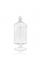 Cylinder Kapaklı Ayaklı Sunum 28 Cm Fanus Şekerlik Royaleks-81949