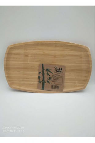 Bambu Kayık Sunum 33x20 Cm Royaleks-BLS KYK3320