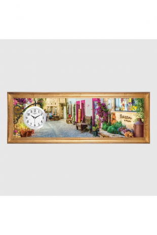 Galaxy Dekoratif Tablo Duvar Saati Royaleks-68003
