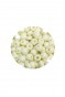 Dökme Cam Kum Boncuk Büyük Boy (6/0) 4 mm - 60 Gram - Krem - BNC107
