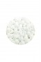 Dökme Cam Kum Boncuk Büyük Boy (6/0) 4 mm - 60 Gram - Kar Beyaz - BNC109
