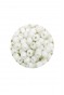 Dökme Cam Kum Boncuk Büyük Boy (6/0) 4 mm - 60 Gram - Beyaz - BNC111