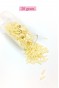 Uzun Boru Kesme Boncuk Çap 2mm Uzunluk 10 mm - 4 Renk - Toplam 80 Gram - BNC428