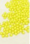 Yuvarlak Boncuk İçten Boncuklu Bileklik Çanta Boncuğu 8 mm 50 gr Sarı - BNC467