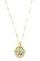 Güneş Kolye - Altın