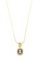 Taşlı Kolye - 14K Altın