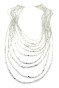 Çoklu Dorika Kolye - Gümüş