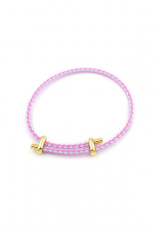 İp Bileklik - Pembe
