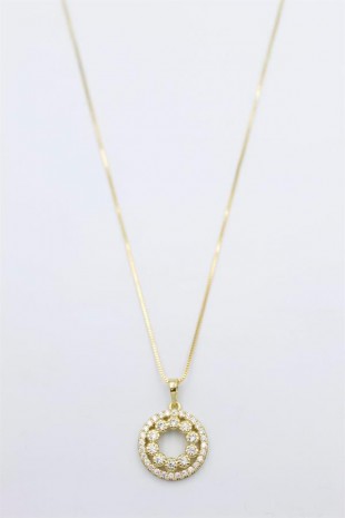 Xuping Zincir Kolye-45cm - 14K Altın