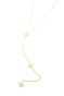 Kuzey Yıldızı Y Kolye - Altın