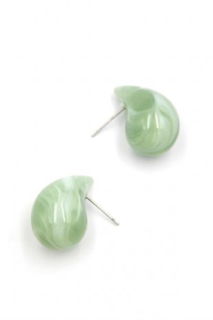 Damla Küpe - Yeşil Damla Küpe - Yeşil