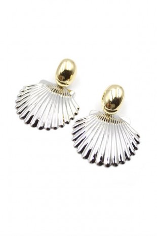 Deniz Kabuğu Küpe - Gümüş Deniz Kabuğu Küpe - Gümüş