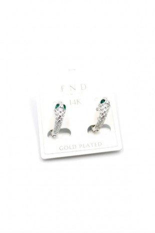 Yılan Küpe - Gümüş Yılan Küpe - Gümüş