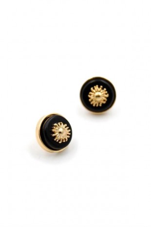 Güneş Küpe - Siyah