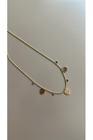 Xuping Zincir Kolye-45cm - 14K Altın