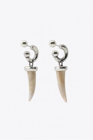 Fildişi Küpe - Gümüş Fildişi Küpe - Gümüş