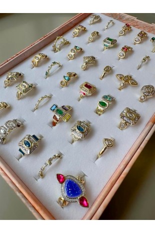 36'lı 14K Yüzük - Altın 36'lı 14K Yüzük - Altın