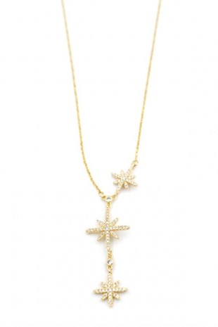 Kuzey Yıldızı Y Kolye - Altın Kuzey Yıldızı Y Kolye - Altın