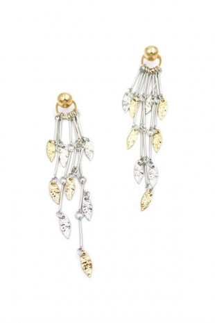 Yaprak Sallantılı Küpe - ÇOK RENKLİ Yaprak Sallantılı Küpe - ÇOK RENKLİ