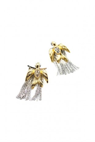 Kırlangıç Küpe - Altın Kırlangıç Küpe - Altın