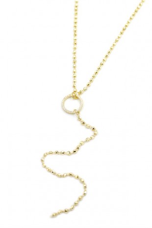 Dorika Y Kolye - Altın Dorika Y Kolye - Altın