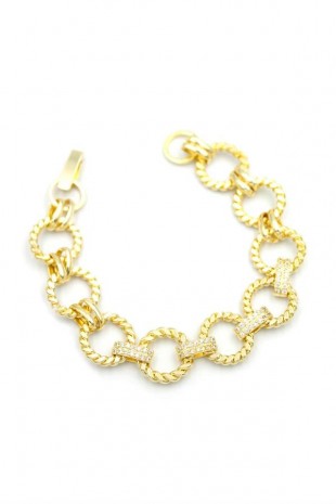 Halka Bileklik - Altın Halka Bileklik - Altın